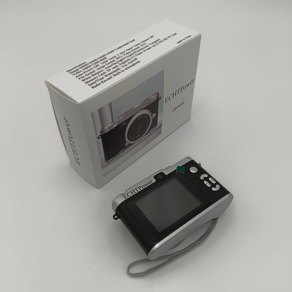 ECHTPower cameras Portable Digital Camera, 1080P Video, TF Card Support up to 256GB
