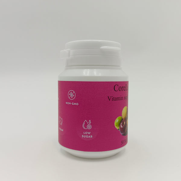 CoreLume Vitamin supplements Multivitamin supplement soft capsules, wild berry flavor, 50 capsules