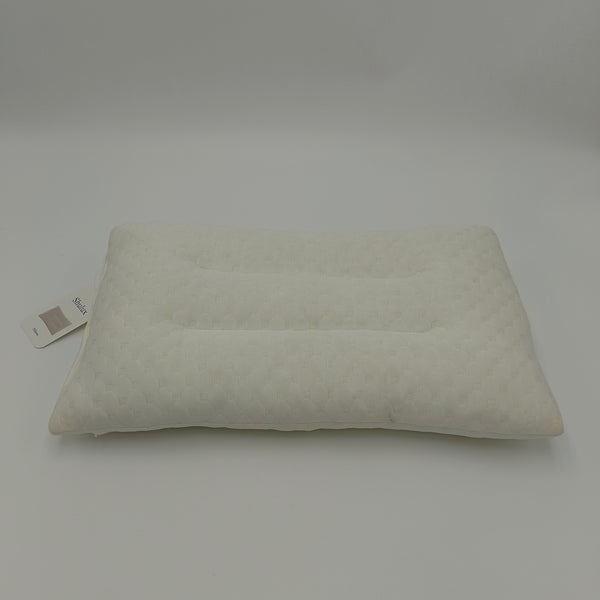 Shulux Pillows Polyester Decorative Pillow, White Quilted Pattern, 25 x 40 CM