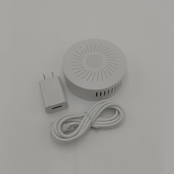 rescueO2 Gas sensors for measuring gas concentration DC-12V Gas Sensor with LED Light and Sound Alert, White