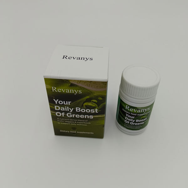 Revanys Dietary food supplements 30 capsules dietary food supplement, fruit and vegetable superfood mixture