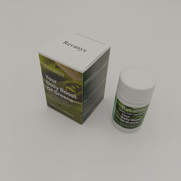 Revanys Dietary food supplements 30 capsules dietary food supplement, fruit and vegetable superfood mixture