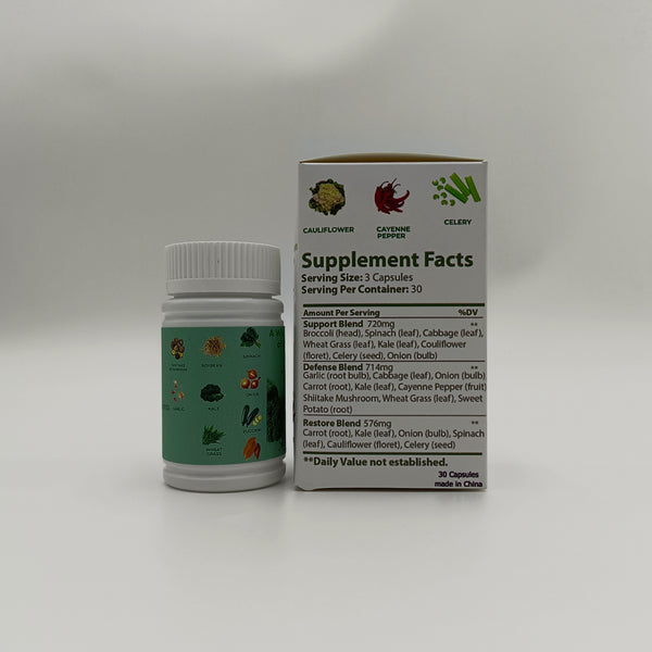 Maglyra Dietary and nutritional supplements Fruit and Vegetable Essence Mixed Formula Dietary Supplement - 30 capsules