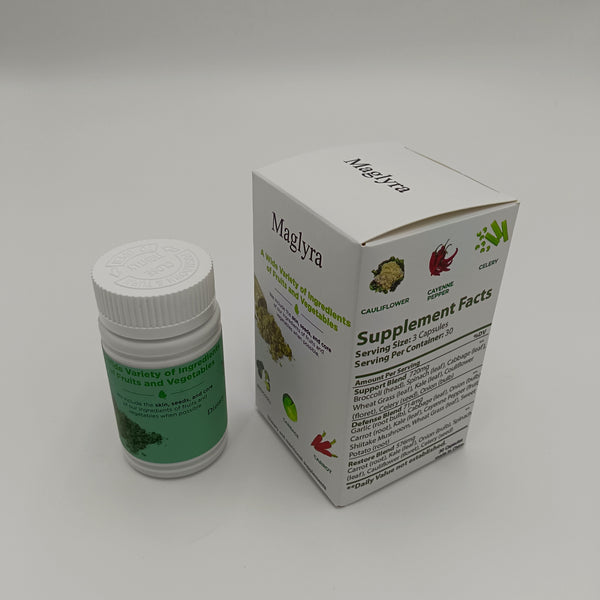 Maglyra Dietary and nutritional supplements Fruit and Vegetable Essence Mixed Formula Dietary Supplement - 30 capsules