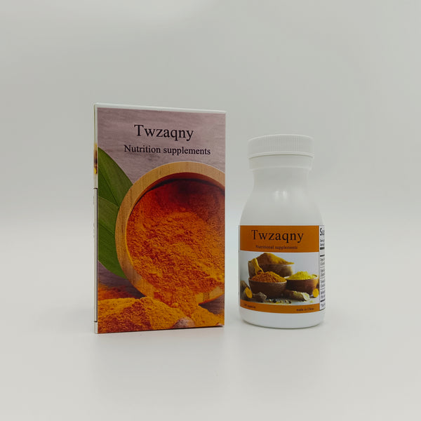 Twzaqny Nutritional supplements Natural turmeric Supplement - 240 Vegetarian Capsules, highly absorbed