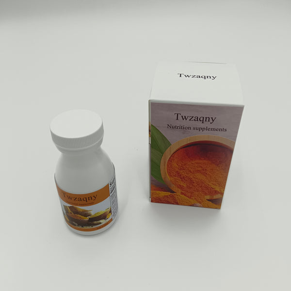 Twzaqny Nutritional supplements Natural turmeric Supplement - 240 Vegetarian Capsules, highly absorbed