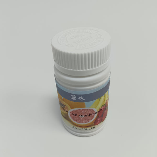 若也 nutritional supplements Natural Fruit & Plant Extract Supplement - 180 Capsules