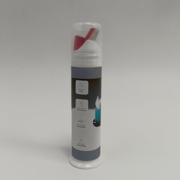 若也 toothpaste Foaming Toothpaste with Pump Dispenser, 100g, Fresh Breath