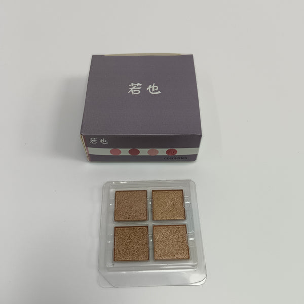 若也 cosmetics 4-Color Eyeshadow Palette - Highly Pigmented Shimmer Finish