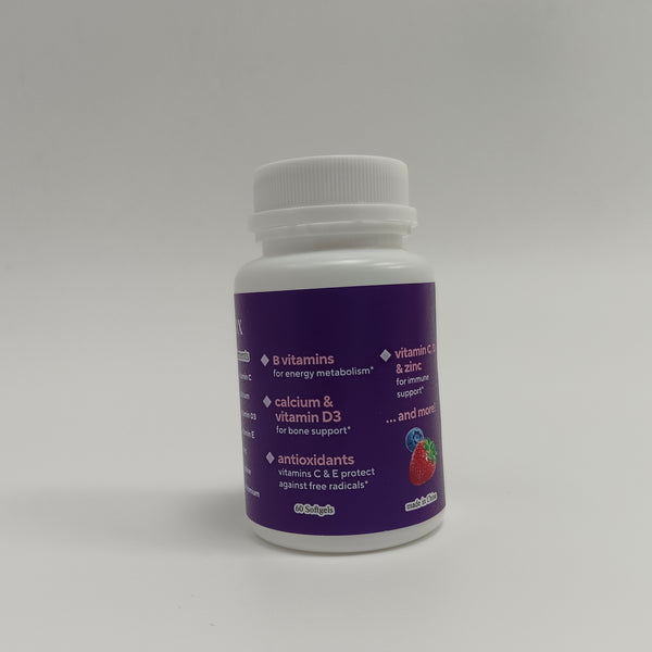Yelaox Vitamin supplements Multivitamin supplement, comprehensive nutrition formula, 60 capsules per pack