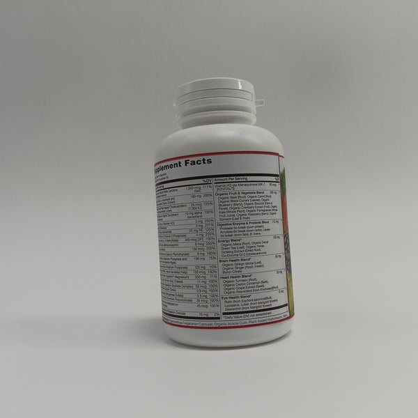 Noursanct Vitamin supplements Comprehensive Vitamin Supplement, 120 Capsules, contains vitamins A, B complex, C, D, E and zinc