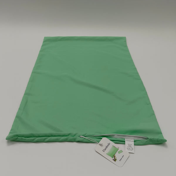 Elarabedo Pillow cases Polyester Pillow Cases, Green, 42x74cm, Zipper Closure
