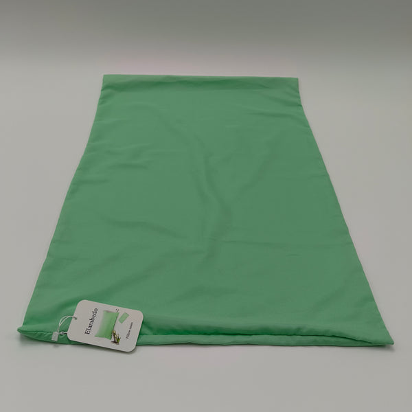 Elarabedo Pillow cases Polyester Pillow Cases, Green, 42x74cm, Zipper Closure