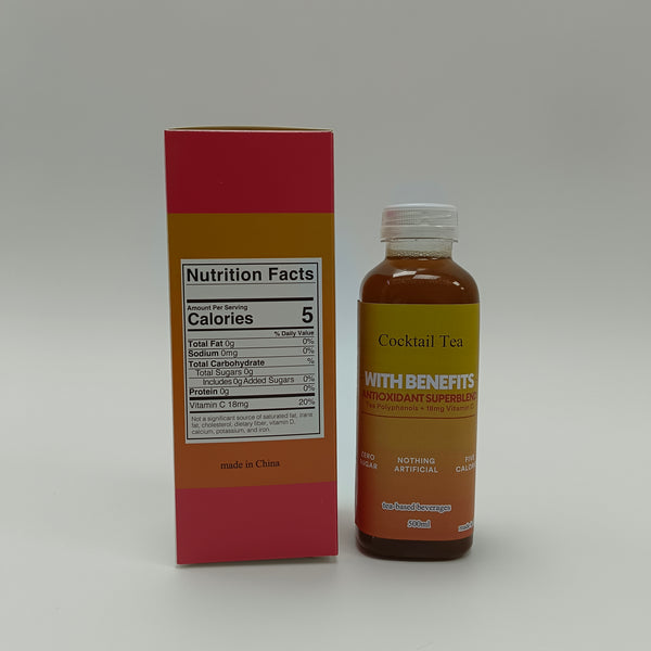 Cocktail Tea tea-based beverages Antioxidant Superblend Tea - Based Beverage, Zero Sugar, 5 Calories, 500ml