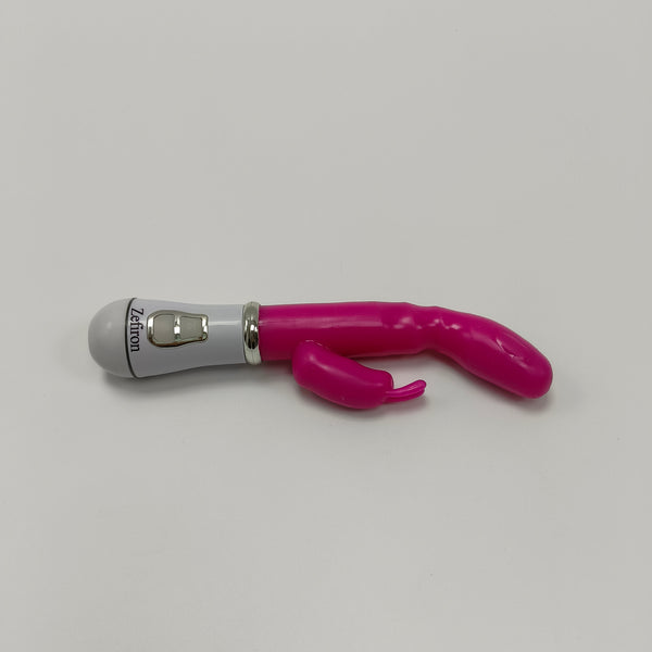Zefiron Sex toys Rechargeable G-spot and clitoral stimulator, multiple vibration modes, pink
