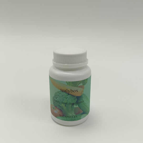 tealybox Dietary food supplements Daily Multivitamin - Whole Food Based Dietary Supplement, 50 Capsules