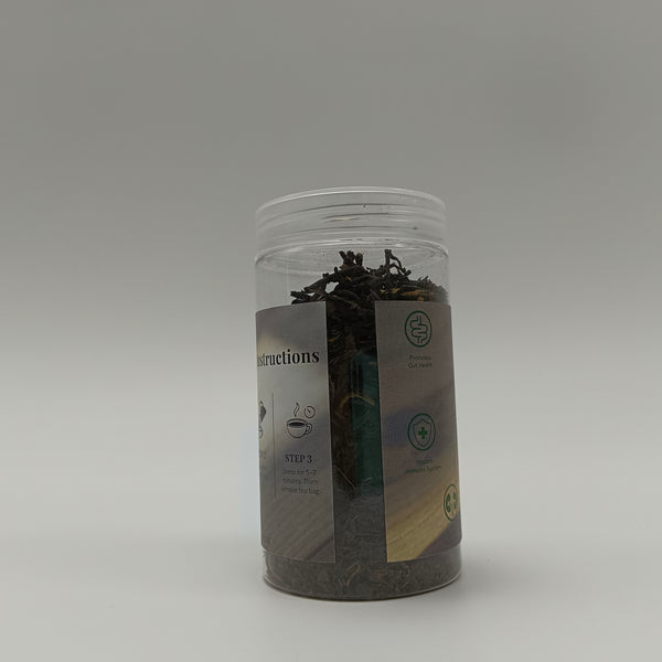tealy Herbal teas 150g Herbal Teas, Loose Leaf Tea, Promotes Gut Health, Boosts Immune System, Glass Jar