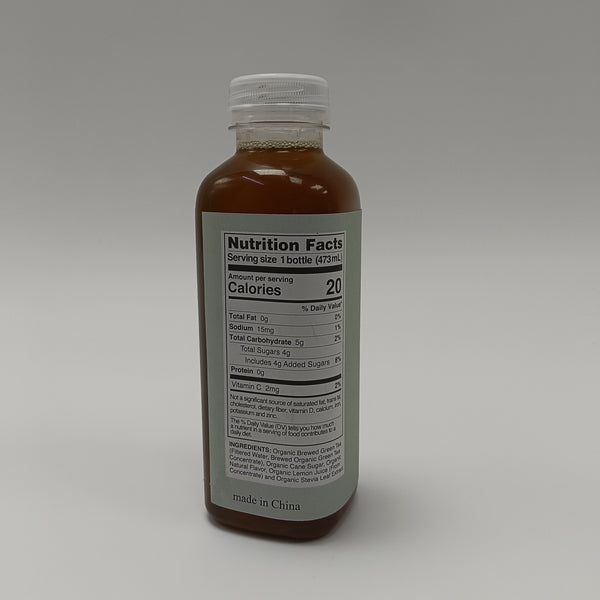 tealybox Tea-based beverages Organic Green Tea, 500ml, Tea-Based Beverage, Smooth & Delicate Flavor, Low Calorie, Natural Ingredients