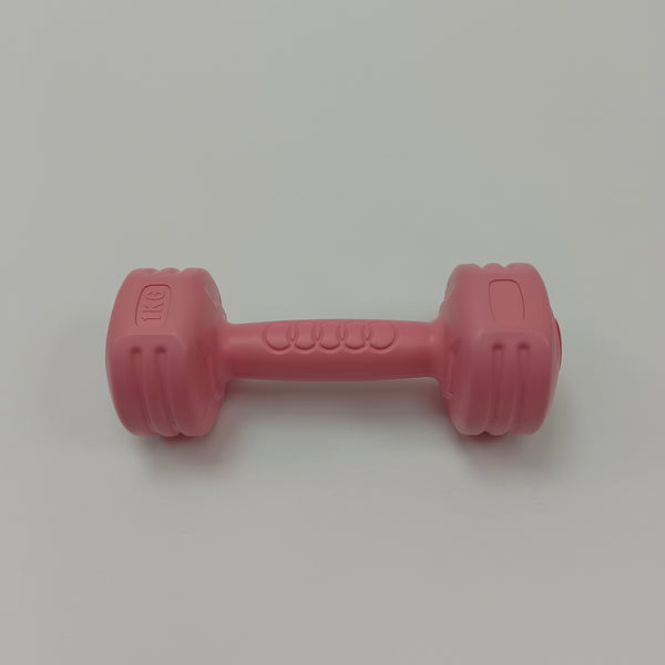 EASEGO weights Pink Dumbbell Shaped Training Weight, Comfortable Handle