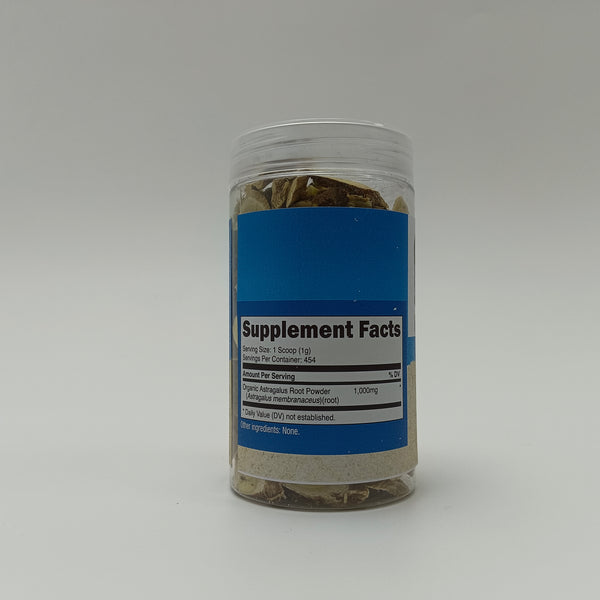 HAN TANG Medicinal herbs Organic Astragalus Root Powder - 80g can, natural medicinal herb