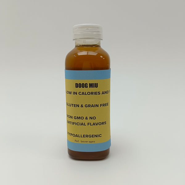 DOOG MIU Pet beverages Low-calorie, gluten-free grains, hypoallergenic formula, natural pet drink
