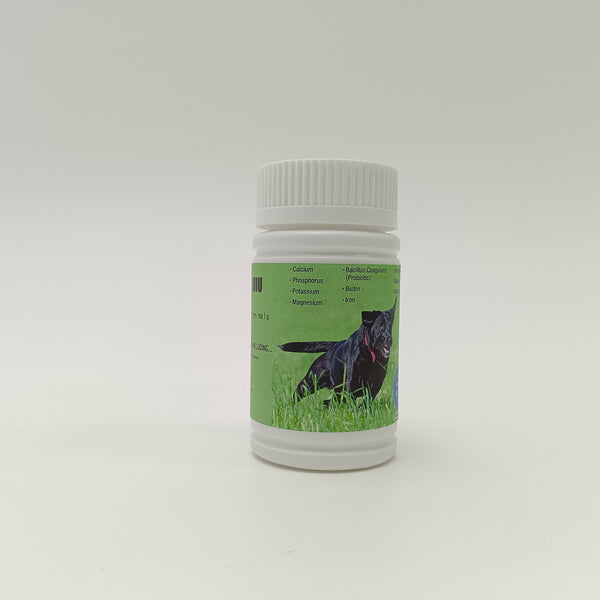 DOOG MIU Vitamins for animals 60 soft capsules, 30 essential ingredients, suitable for dogs 13 weeks old and above, supporting health and vitality