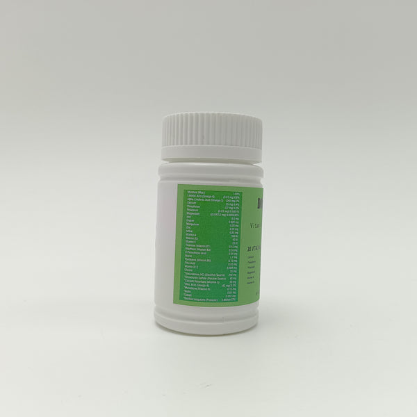 DOOG MIU Vitamins for animals 60 soft capsules, 30 essential ingredients, suitable for dogs 13 weeks old and above, supporting health and vitality