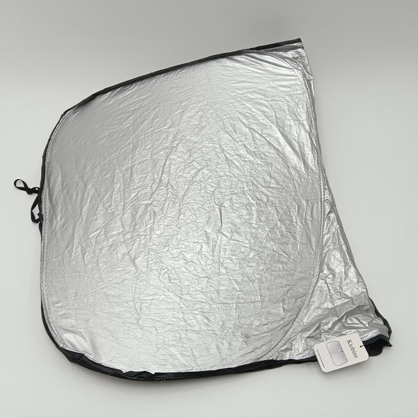 Kiobins Sun visors for automobiles Collapsible Automobile Sun Visor, Silver Reflective Polyester