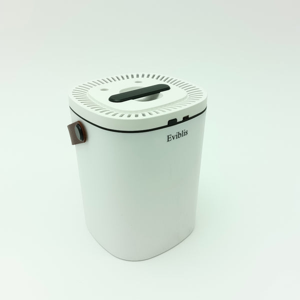 Eviblis Humidifiers for household purposes Portable Household Humidifier, White, Cylindrical Shape with Handle, Touch Control