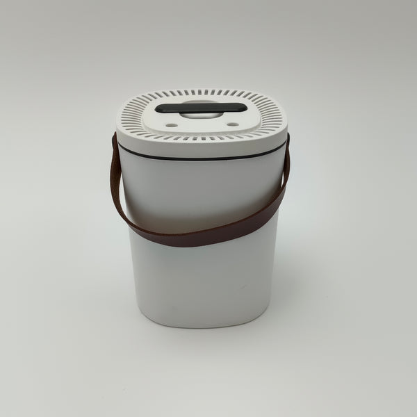 Eviblis Humidifiers for household purposes Portable Household Humidifier, White, Cylindrical Shape with Handle, Touch Control