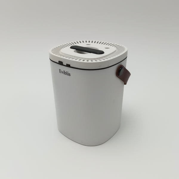 Eviblis Humidifiers for household purposes Portable Household Humidifier, White, Cylindrical Shape with Handle, Touch Control