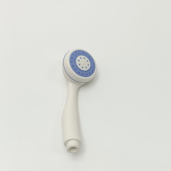 Posmela Shower head sprayers Handheld Shower Head Sprayer, White with Blue Accents, Multi-Function Spray Settings