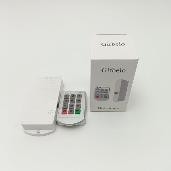 Girbelo Electronic locks Electronic Keypad Lock, Key Password Unlocking, Plastic ABS Material, TYPE-C Emergency Interface
