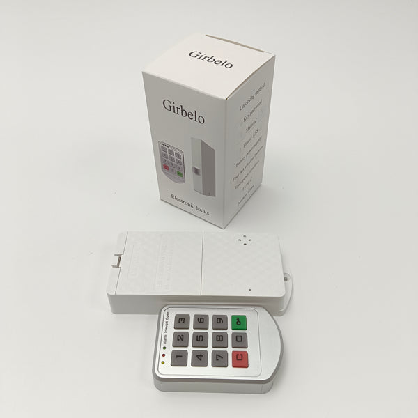 Girbelo Electronic locks Electronic Keypad Lock, Key Password Unlocking, Plastic ABS Material, TYPE-C Emergency Interface