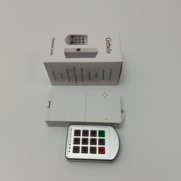 Girbelo Electronic locks Electronic Keypad Lock, Key Password Unlocking, Plastic ABS Material, TYPE-C Emergency Interface