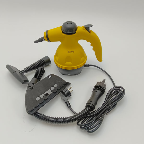 Zoedoly Steam cleaning machines Handheld Steam Cleaner with Accessories, Yellow and Black, Multi-Surface Cleaning