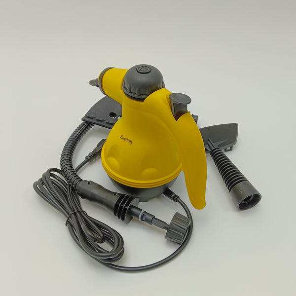 Zoedoly Steam cleaning machines Handheld Steam Cleaner with Accessories, Yellow and Black, Multi-Surface Cleaning
