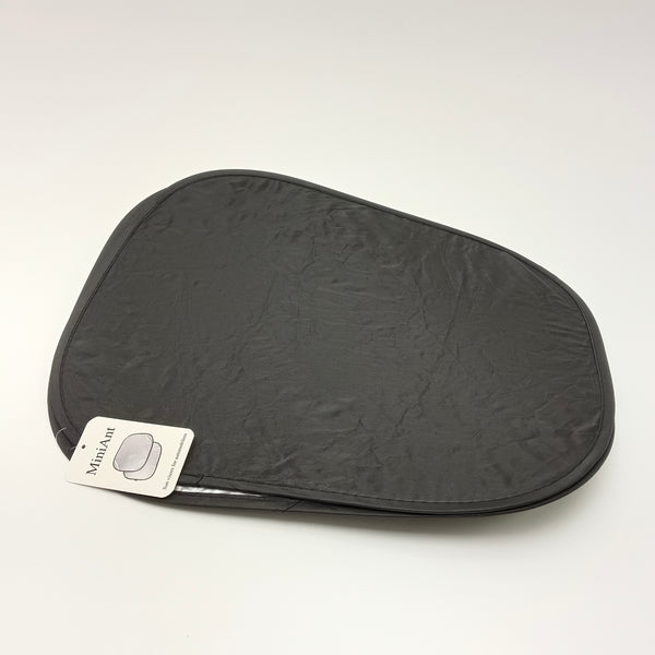 MiniAnt Sun visors for automobiles Foldable Car Windshield Sun Visor Shade, Silver