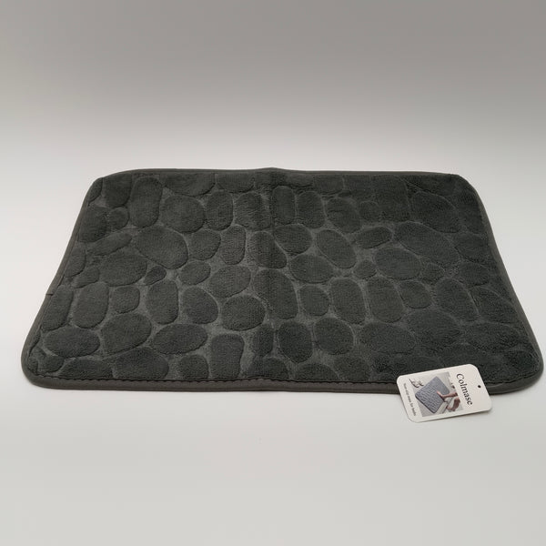 Colmase Non-slip mats for baths Non-Slip Bath Mat, Textured Surface, Beige and Gray