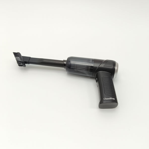 ChaseBlog Vacuum cleaners for household purposes Handheld Vacuum Cleaner with Brush Attachment, Black