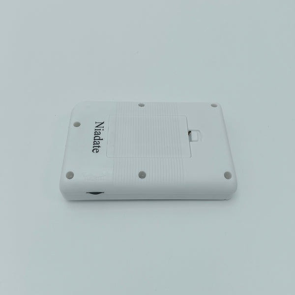 Niadate Video game consoles Portable Retro Handheld Video Game Console with LCD Screen, White