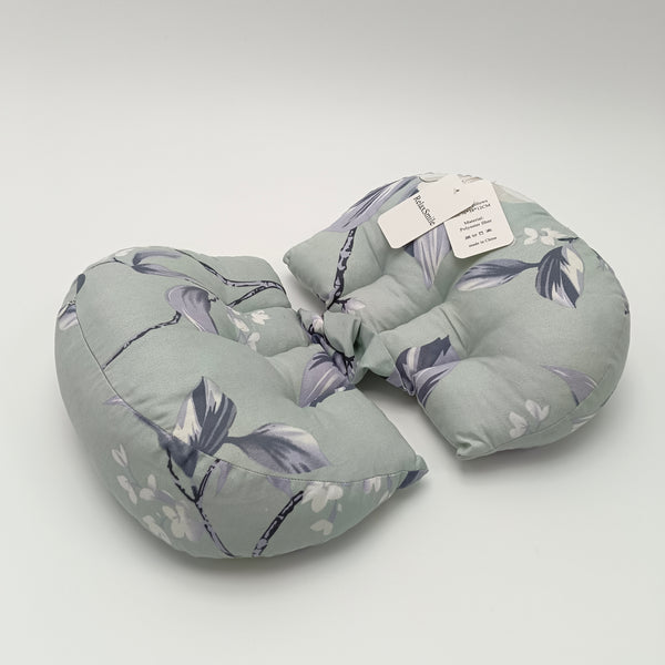 RelaxSmile Maternity pillows Pregnancy Body Pillow for Breastfeeding Support, Sage Green Floral Print