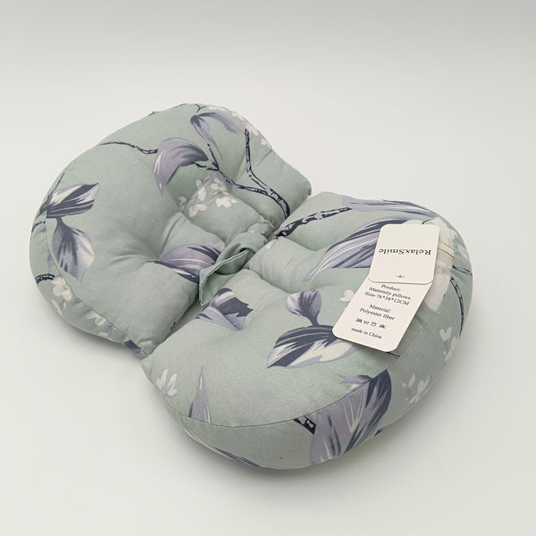 RelaxSmile Maternity pillows Pregnancy Body Pillow for Breastfeeding Support, Sage Green Floral Print
