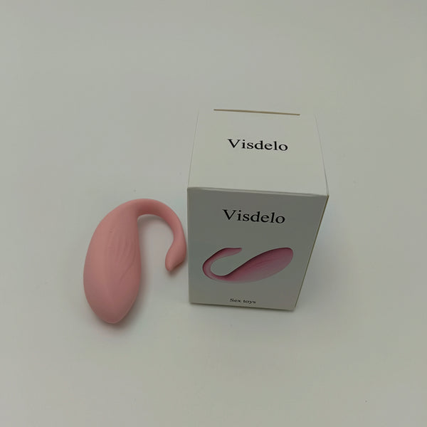 Visdelo Sex toys Silicone Wearable Intimate Device, Pink, Classic Style, 9cm Length