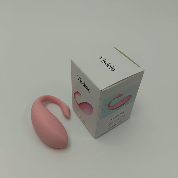 Visdelo Sex toys Silicone Wearable Intimate Device, Pink, Classic Style, 9cm Length