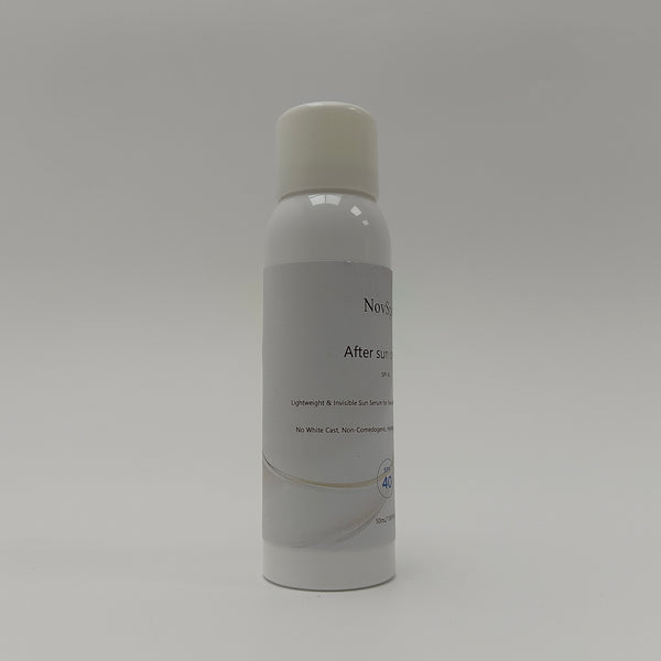 NovSport After sun creams 50mL After Sun Creams SPF 40, Lightweight Invisible Sun Serum