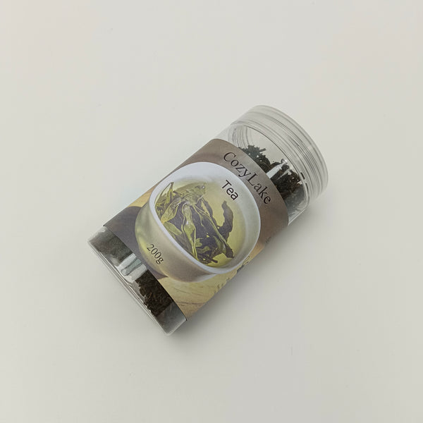CozyLake Tea 200g Jar Loose Leaf Tea with Steeping Instructions