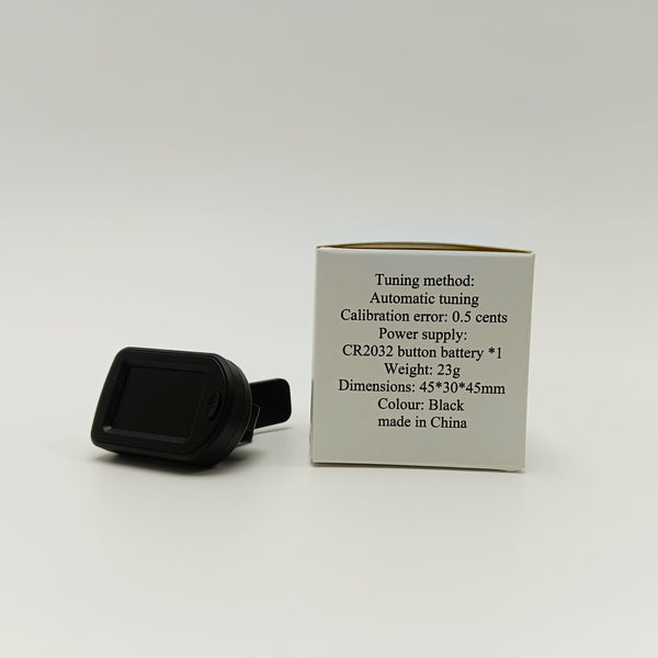 Audivara Tuners for musical instruments Portable Clip-On Tuner for Musical Instruments - Automatic Tuning, High Precision (0.5 Cents)