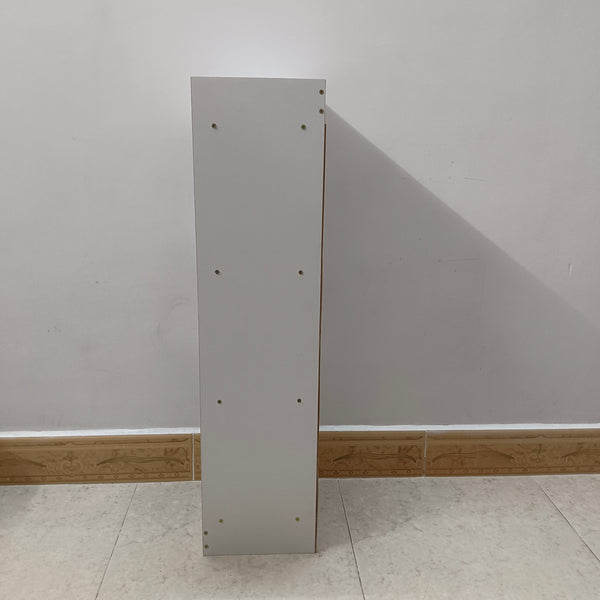 Foibles Showshelves White 4-Tier Open Vertical Showshelves with Top Compartment