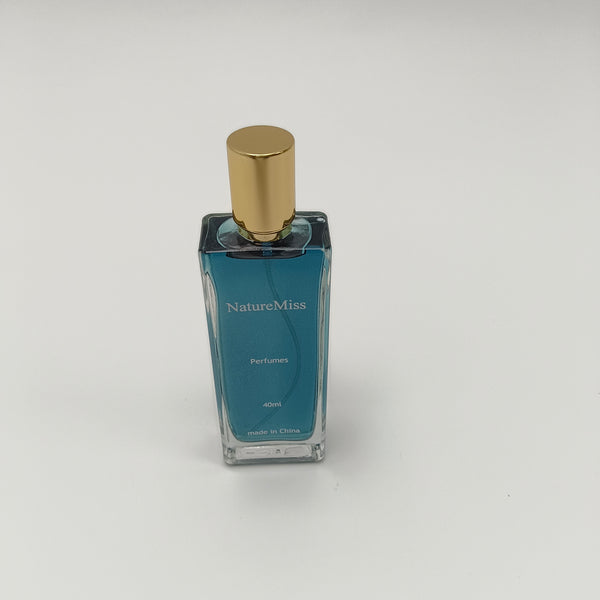 NatureMiss Perfumes Elegant Perfume, 40ml Glass Bottle with Gold Cap